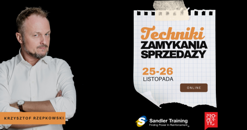 TECHNIKI ZAMYKANIA SPRZEDAŻY - czyli Krzysztof Rzepkowski w akcji