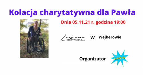 Kolacja charytatywna "Szefowie kuchni gotują dla Pawła"