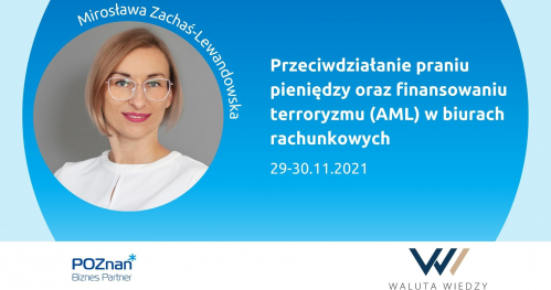 Przeciwdziałanie praniu pieniędzy oraz finansowaniu terroryzmu (AML) w biurach rachunkowych