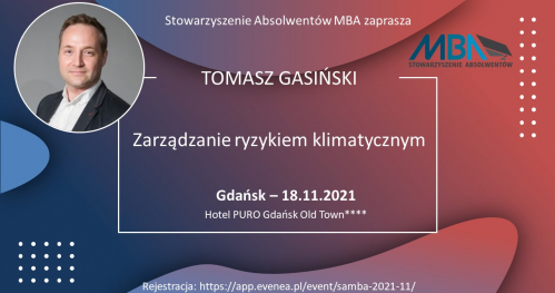Zarządzanie ryzykiem klimatycznym - Gdańsk 18.11.2021