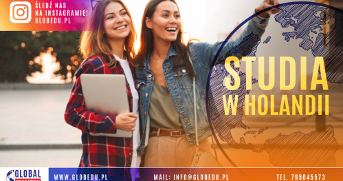 WEBINAR - JAK ZAPLANOWAĆ STUDIA LICENCJACKIE I MAGISTERSKIE W HOLANDII