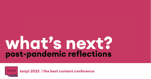 VIRTUAL soap! 2022 | the best content conference