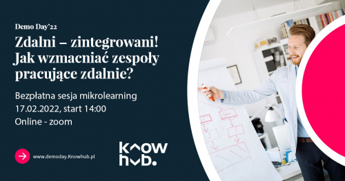 Bezpłatny live webinar: Zdalni - zintegrowani! Jak wzmacniać zespoły pracujące zdalnie? (sesja micolearning #4 z 4)