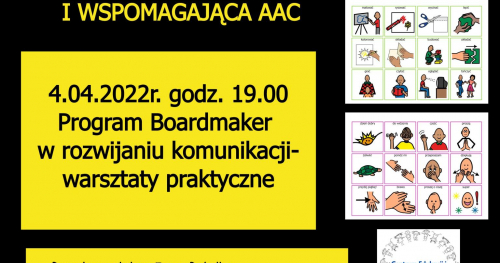 Program Boardmaker w rozwijaniu komunikacji- warsztaty praktyczne