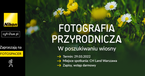 Fotospacer z Nikonem