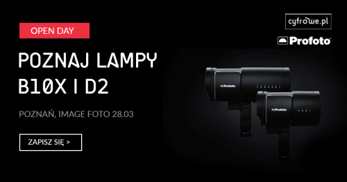 Open Day z Profoto - poznaj lampy B10X i D2