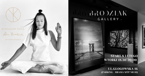 Poranki z Yogą Kundalini w BRODZIAK GALLERY Poznań 05.04.2022