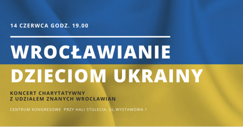 Wrocławianie dzieciom Ukrainy