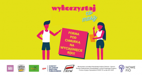 "Wykorzystaj co masz"- Siłownia plenerowa na Radlińskiej Tężni- 11.06.22