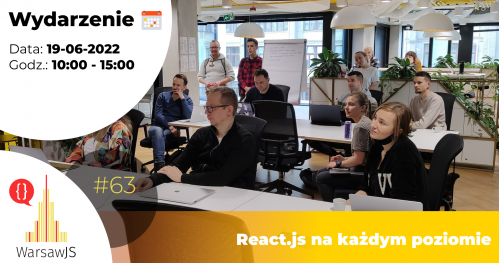 WarsawJS Workshop #63 — React.js na każdym poziomie