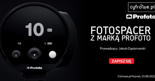 Fotospacer z marką Profoto w Poznaniu