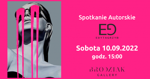 Spotkanie autorskie z Edytą Grzyb | Sobota 10.09 godz. 15.00