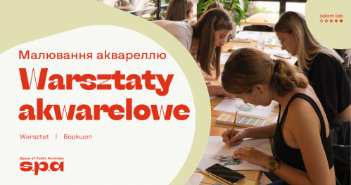 малювання аквареллю | warsztaty akwarelowe