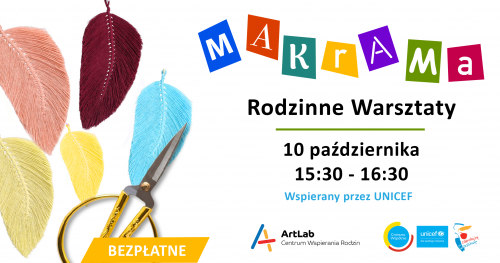 Makrama / listeczki - rodzinne warsztaty - bezpłatne