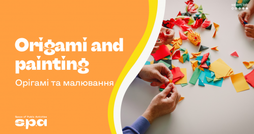 🇺🇦 🇬🇧 Origami and painting  | Орігамі та малювання