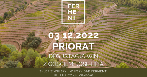 PRIORAT. Komentowana degustacja win