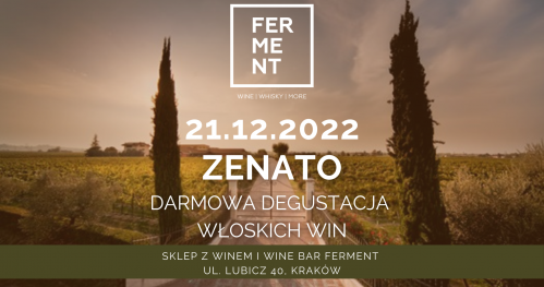 ZENATO. Darmowa degustacja win włoskich