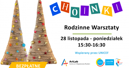 DIY edycja świąteczna - rodzinne warsztaty - bezpłatne