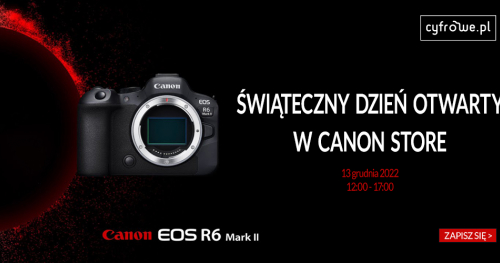 Świąteczny Dzień Otwarty w Canon Store