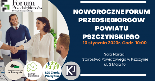 Noworoczne Forum Przedsiębiorców Powiatu Pszczyńskiego dla nowo powstałych firm
