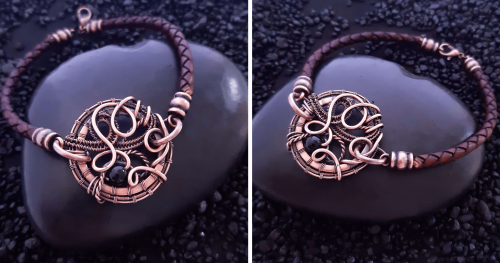 Warsztaty tworzenia biżuterii wire wrapping - bransoletka