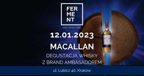 MACALLAN. Degustacja whisky z brand ambasadorem