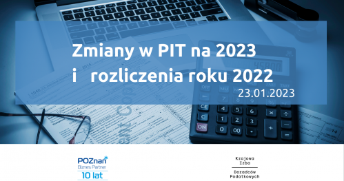Zmiany w PIT na 2023 r  i rozliczenia roku 2022