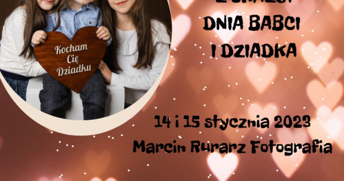 Sesja zdjęciowa z okazji Dnia Babci i Dziadka
