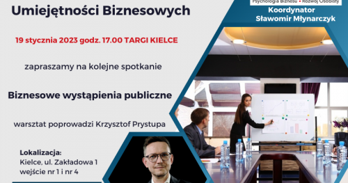 Spotkanie Świętokrzyskiego Klubu Rozwoju Umiejętności Biznesowych