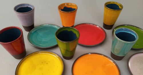 Warsztaty ceramiczne - kubek i talerzyk