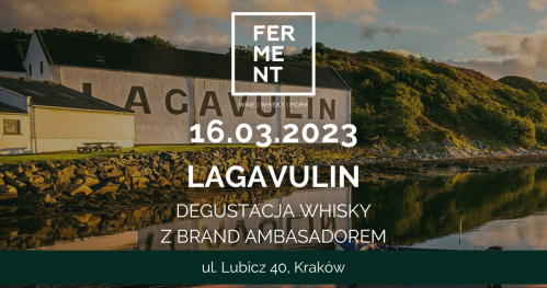 LAGAVULIN. Degustacja whisky z brand ambasadorem