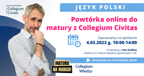 Powtórka do matury z Collegium Civitas - język polski cz. 1