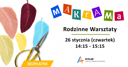 Makrama - zawieszki listeczki - bezpłatne warsztaty