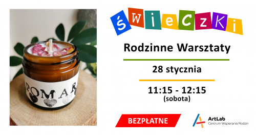 Robimy świece sojowe - bezpłatne warsztaty dla dzieci i dorosłych