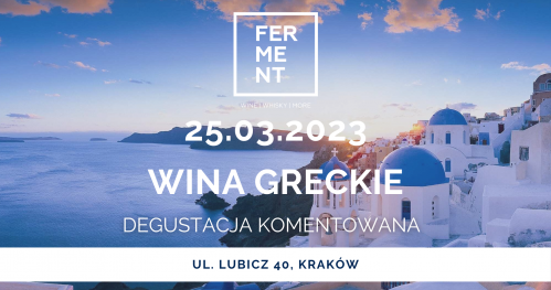 Degustacja 7 win greckich
