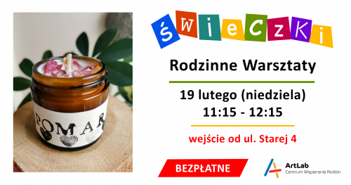 Robimy świece sojowe - bezpłatne warsztaty dla dzieci i dorosłych