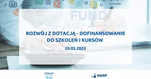 Rozwój z dotacją - dofinansowanie do kursów i szkoleń