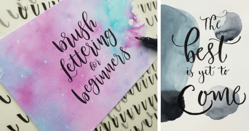 Warsztaty Brush Lettering - kaligrafia pisana pędzelkiem