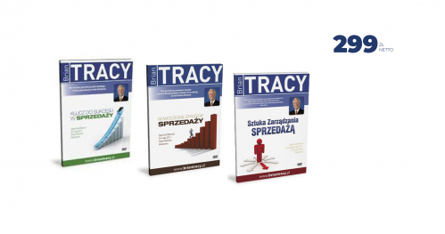 ZŁOTA KOLEKCJA 3 DVD BRIANA TRACY