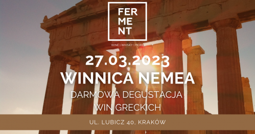 Darmowa degustacja win greckich z winnicy NEMEA