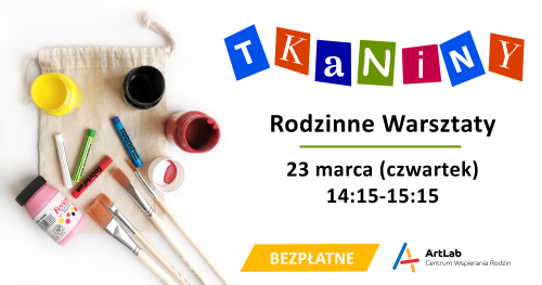 Malowanie na tkaninie - bezpłatne warsztaty