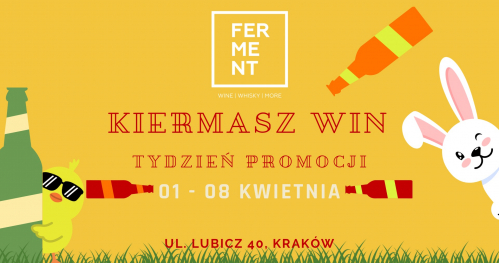 Wielkanocny Kiermasz Win "Wiosenne Porządki"