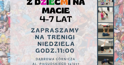 Szkolenie  "Rodzic z dzieckiem na macie" - Program usportowienia dzieci i ich rodziców poprzez wspólne treningi Jiu-jitsu