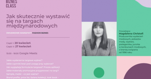 SZKOLENIE- Jak skutecznie wystawić się na targach międzynarodowych?