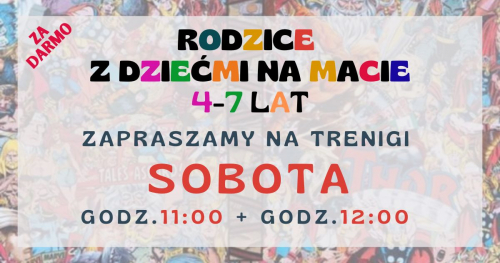 Szkolenie  "Rodzic z dzieckiem na macie" - Program usportowienia dzieci i ich rodziców poprzez wspólne treningi Jiu-jitsu