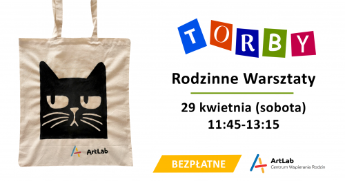 Malujemy bawełniane torby! / Bezpłatne warsztaty