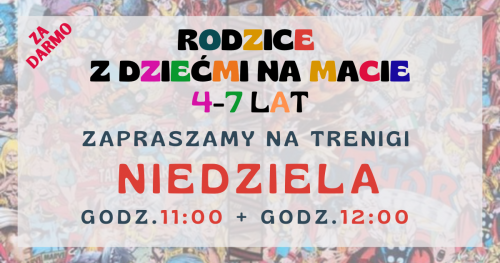 Szkolenie  "Rodzic z dzieckiem na macie" - Program usportowienia dzieci i ich rodziców poprzez wspólne treningi Jiu-jitsu