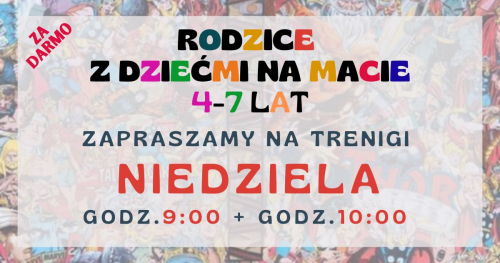 Szkolenie  "Rodzic z dzieckiem na macie" - Program usportowienia dzieci i ich rodziców poprzez wspólne treningi Jiu-jitsu