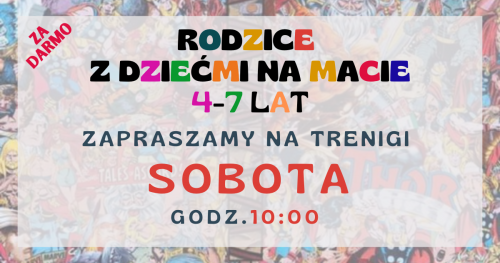 Szkolenie  "Rodzic z dzieckiem na macie" - Program usportowienia dzieci i ich rodziców poprzez wspólne treningi Jiu-jitsu