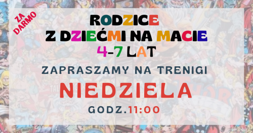 Szkolenie  "Rodzic z dzieckiem na macie" - Program usportowienia dzieci i ich rodziców poprzez wspólne treningi Jiu-jitsu